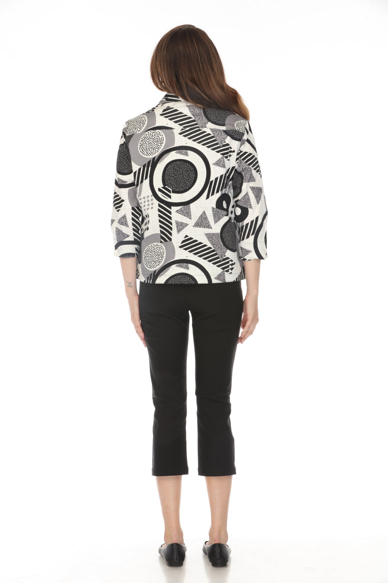 Black & White 100% Cotton Light Jacket