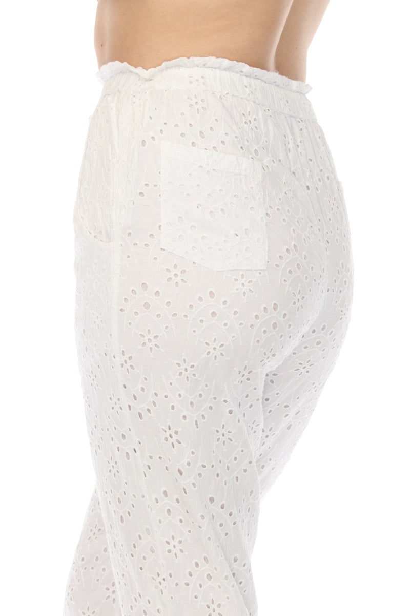 100% Cotton Elastic & Pockets Pant