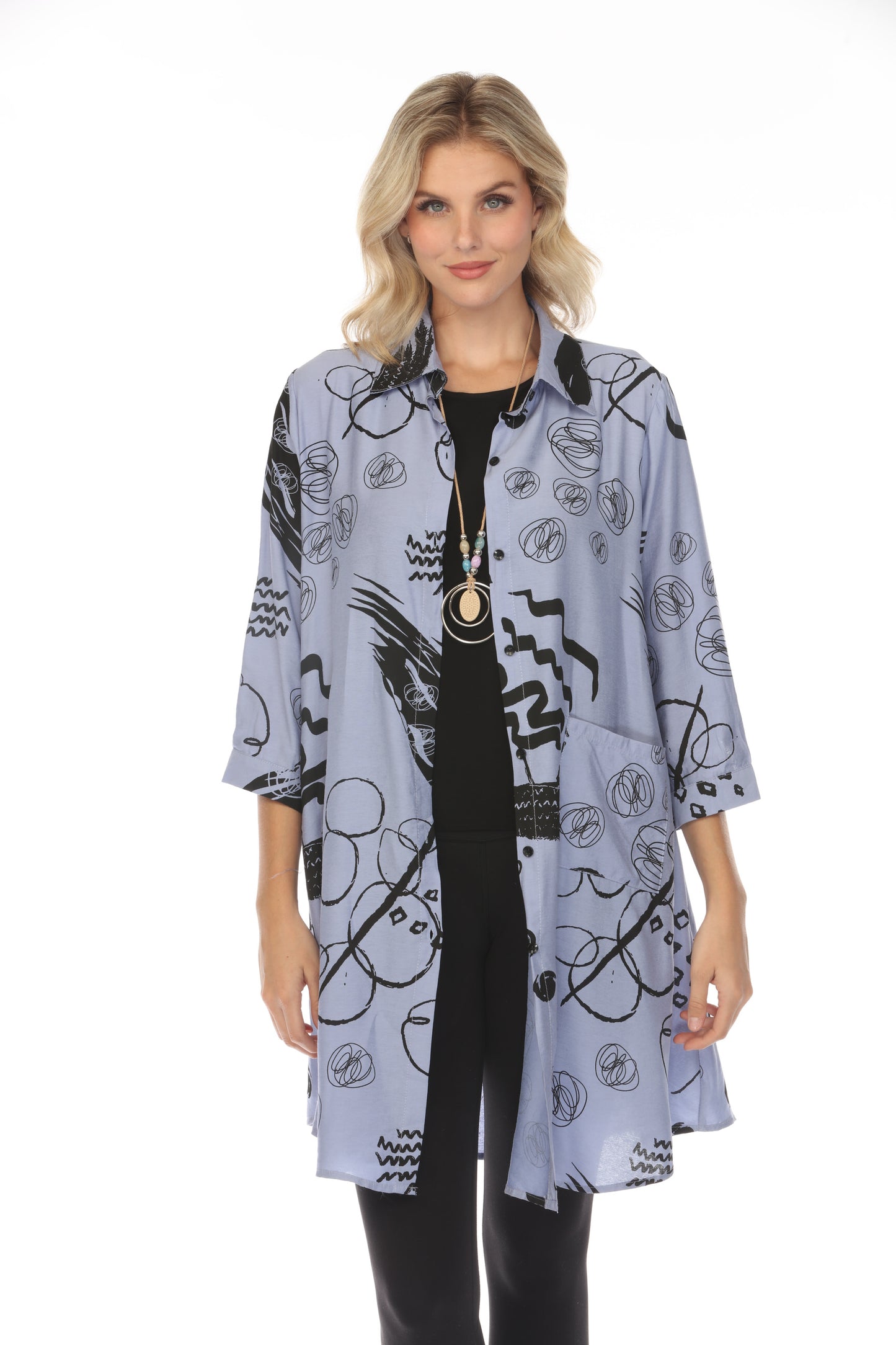 Light Grey Collared Light Jacket