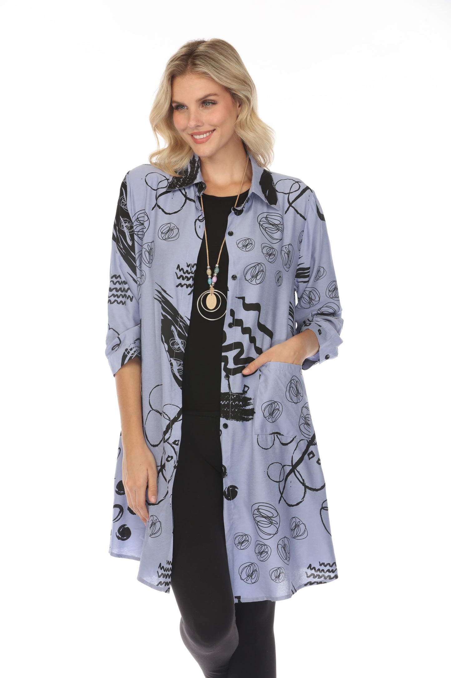 Light Grey Collared Light Jacket