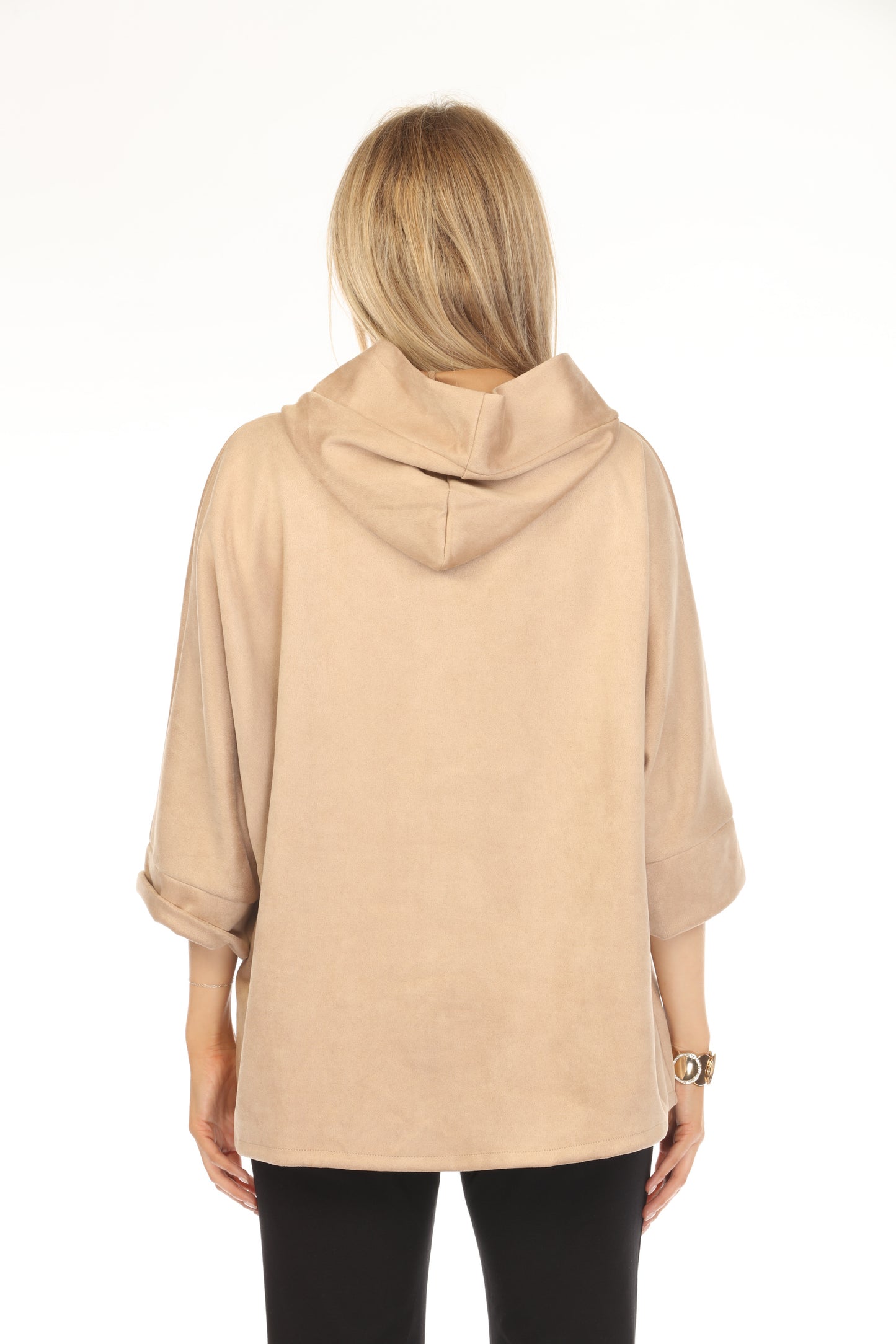 Camel Suede Pockets Designer Light Jacket