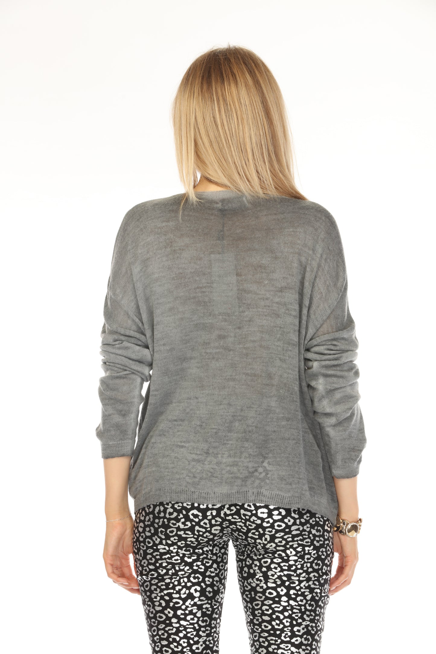 Gray FX Logo Top With Sleeves