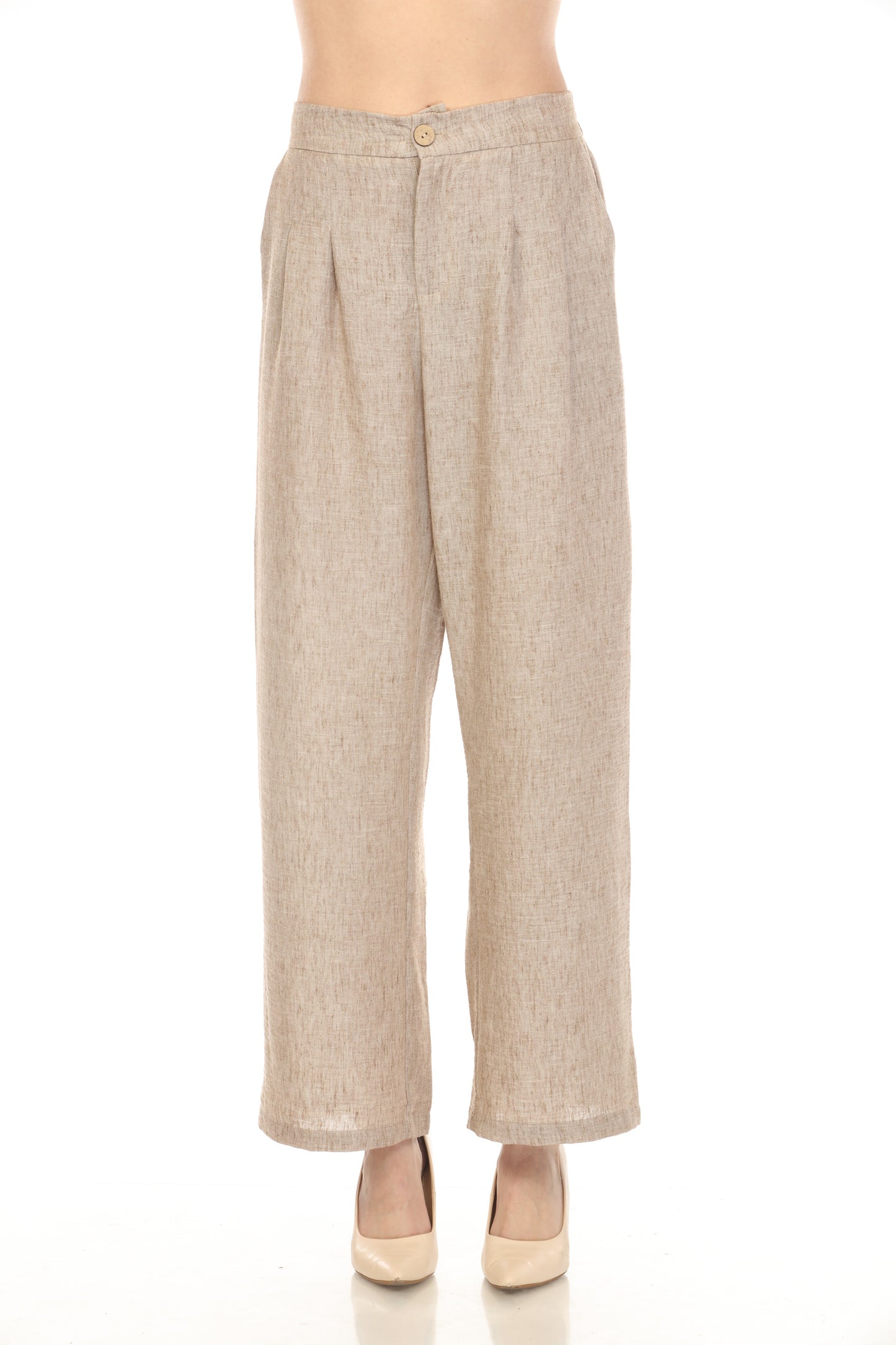 Brown Designer Pockets Pant