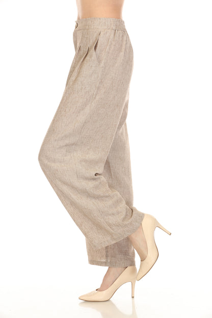 Brown Designer Pockets Pant