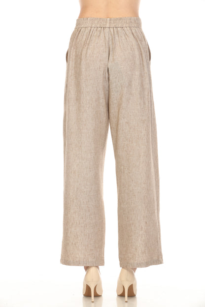 Brown Designer Pockets Pant