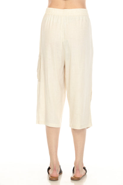 Beige Side Pocket Pant