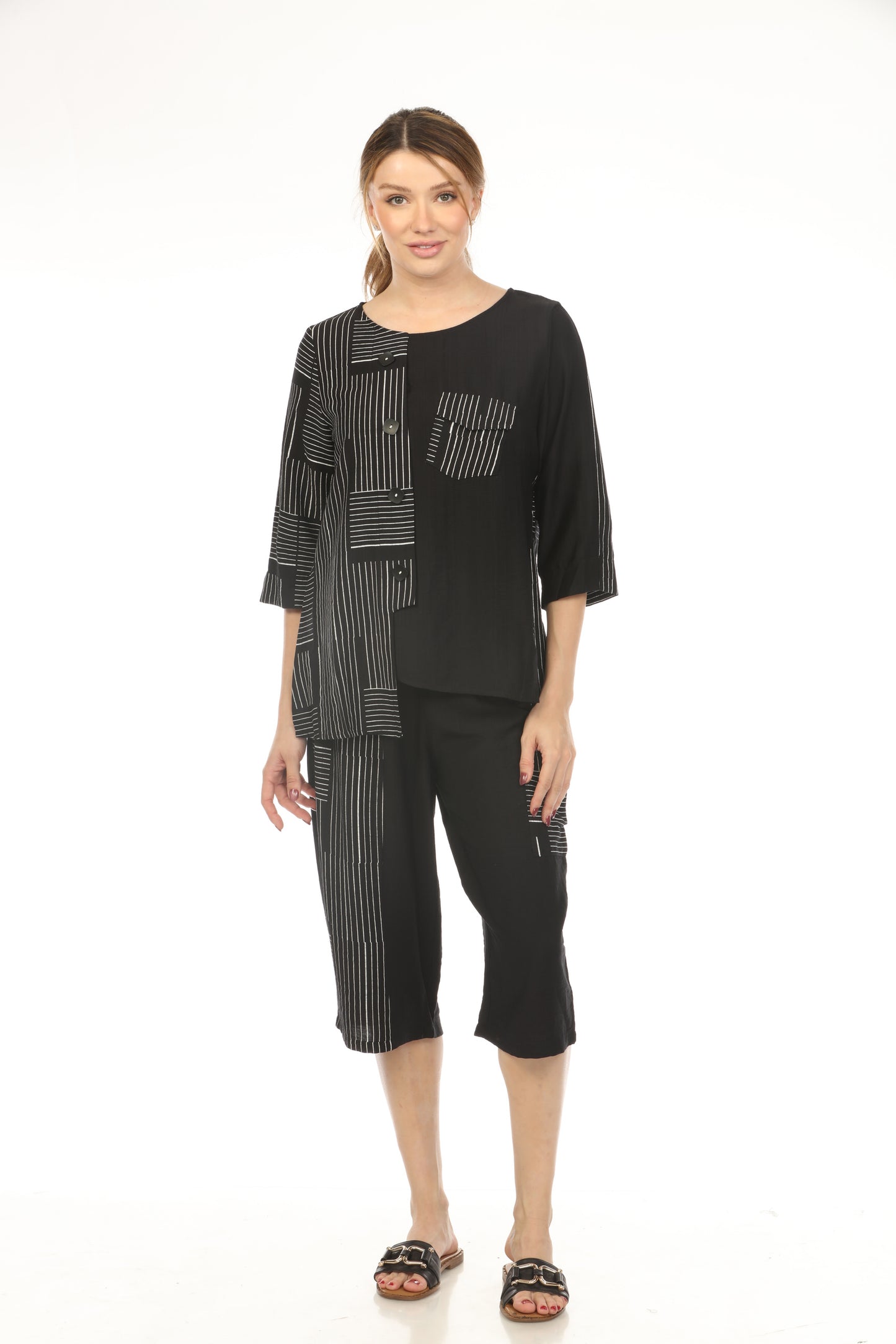 Black Side Pocket Style Pant