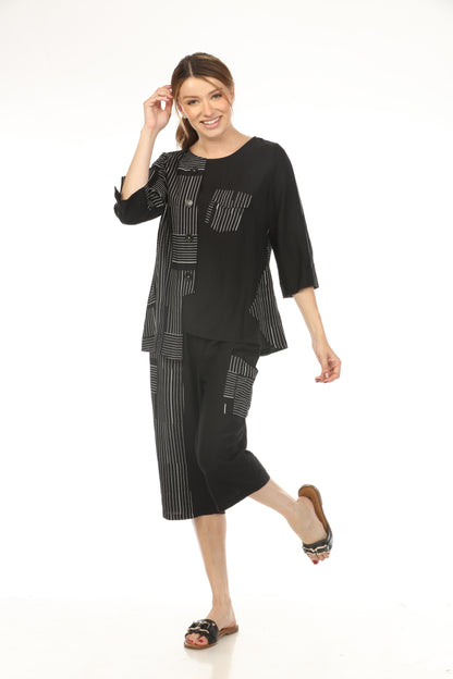 Black Side Pocket Style Pant