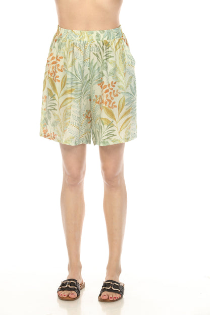 Light Green Tropical 2 Pieces Set