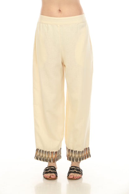 Off White Designer  Border Pant