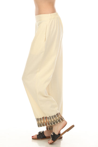 Off White Designer  Border Pant