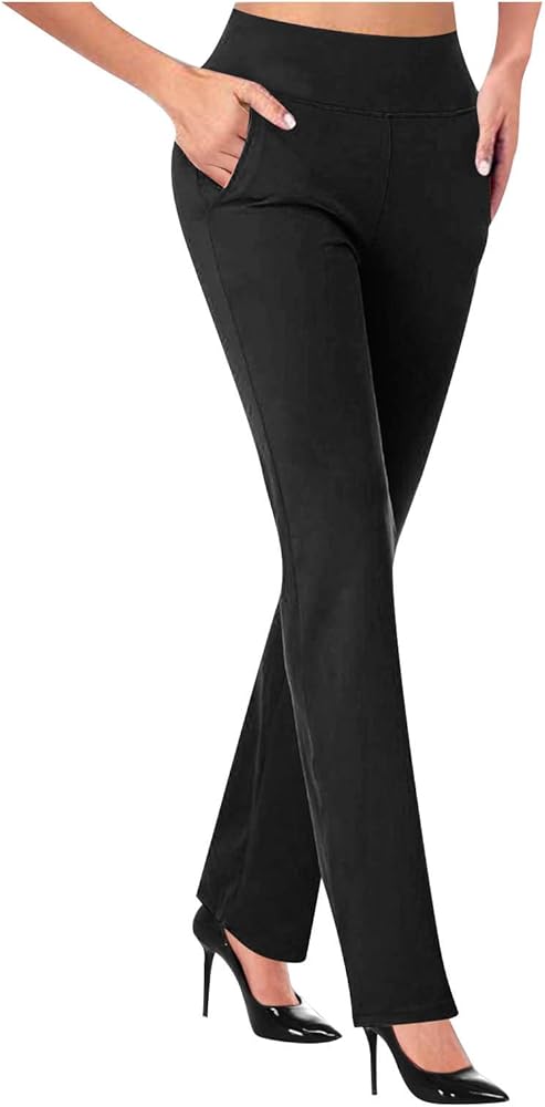 Black Stretchable Pockets Pant