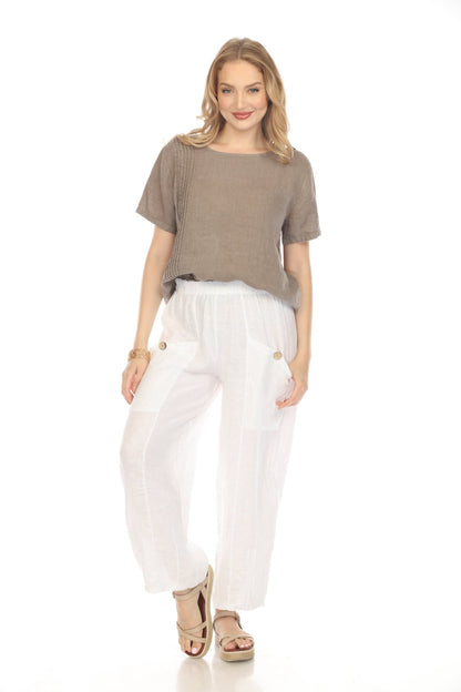 Taupe Side treaded design plain top
