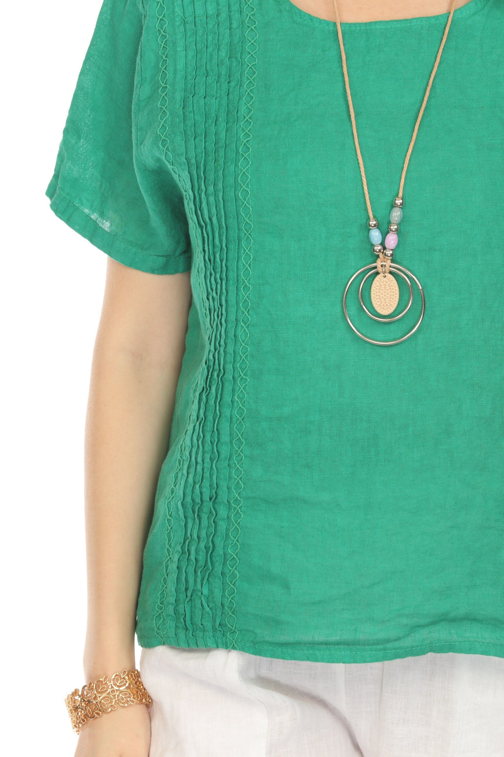 Green Side treaded design plain top