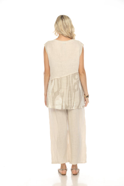 Off-White Abstract sleeveless pocket detailed Top