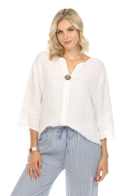 Navy Striped Drawstring Pant With Pockets