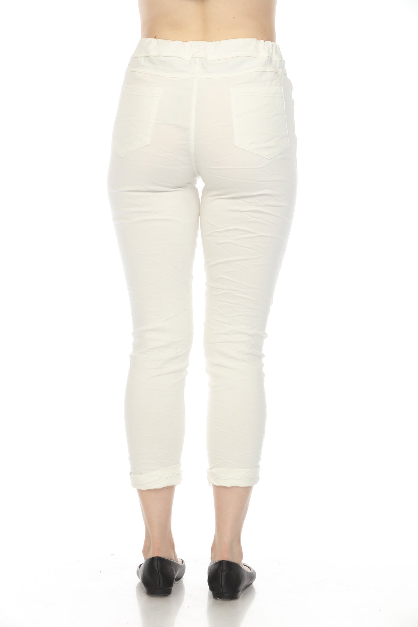 Off-White Cheetah Detail stretchable pant with Pockets