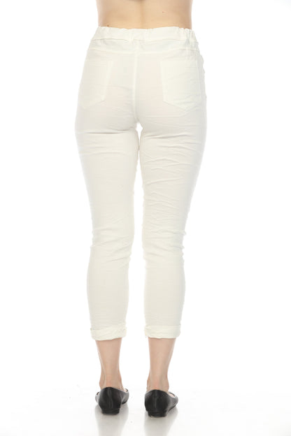 Off-White Cheetah Detail stretchable pant with Pockets
