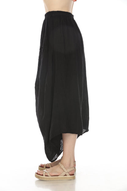 Black  Boho designer Pockets Pant