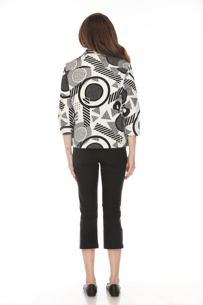 Black & White 100% Cotton Light Jacket