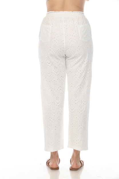 100% Cotton Elastic & Pockets Pant