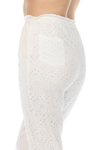 100% Cotton Elastic & Pockets Pant