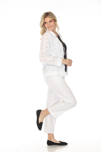 Textured & Fringed 100% Cotton Jacket